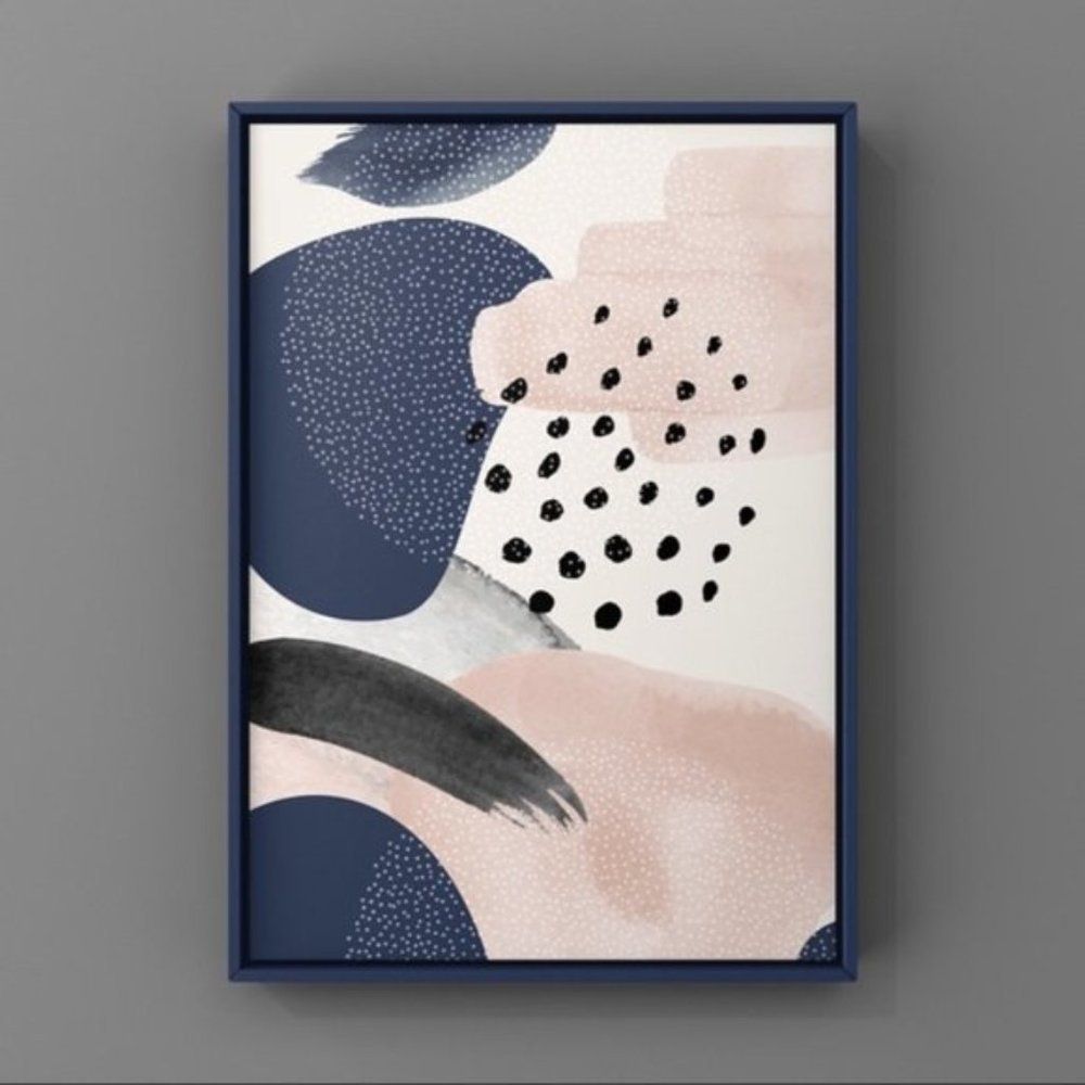 Modern minimalist boho abstract wall art print